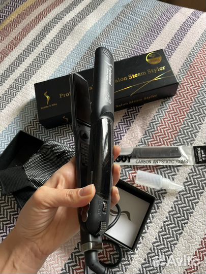 Паровой стайлер утюжок для волос