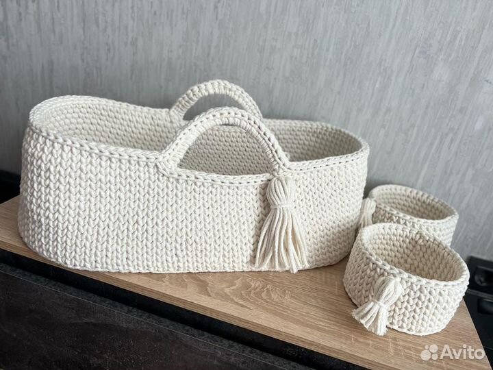 Люлька колыбель плетеная
