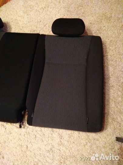 К-т зад. спинок Хундай Солярис 17-20 г.в с ремням