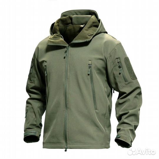 Костюм тактический Softshell на флисе (олива)
