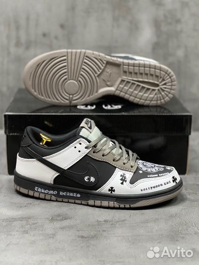 Кроссовки Nike SB Dunk Low x Chrome Hearts