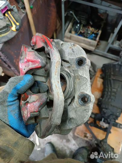 Суппорт тормозной опель омега б