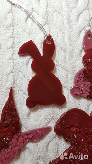 Ёлочные игрушки из эпоксидной смолы