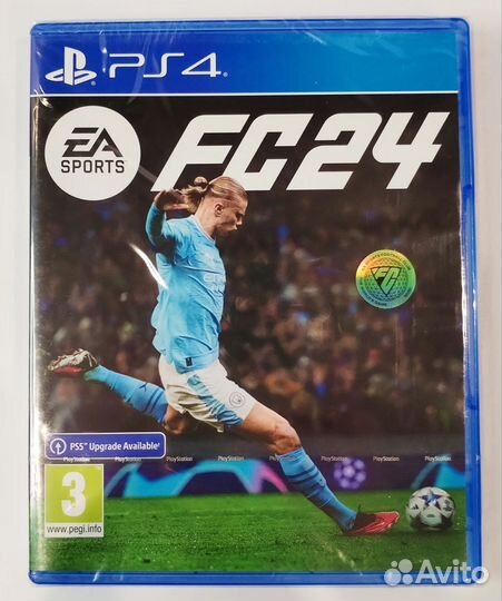 Диск FC 24 ps4 ps5 новый на русском языке