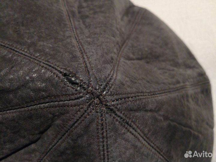 Старинный берет из кожи RH Macy & Co