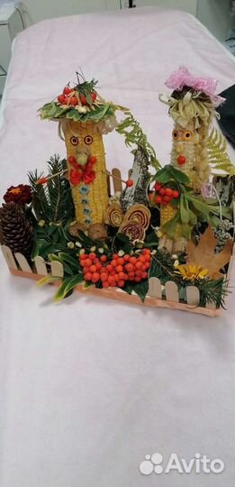 Осенняя поделка для школы, сада