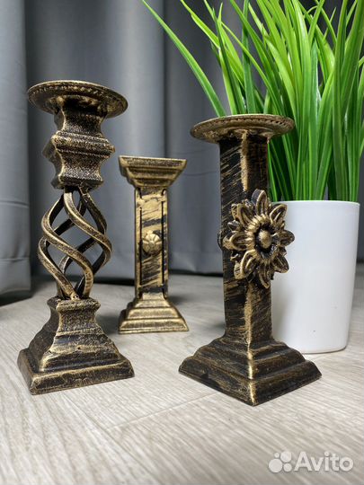 Подсвечник лофт