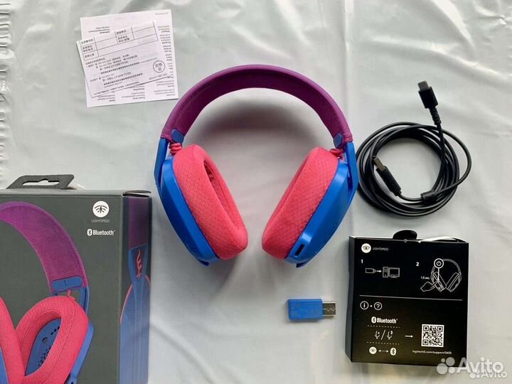 Беспроводные наушники logitech g435