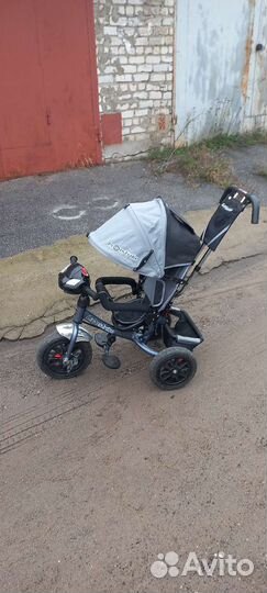 Детский велосипед с ручкой бу