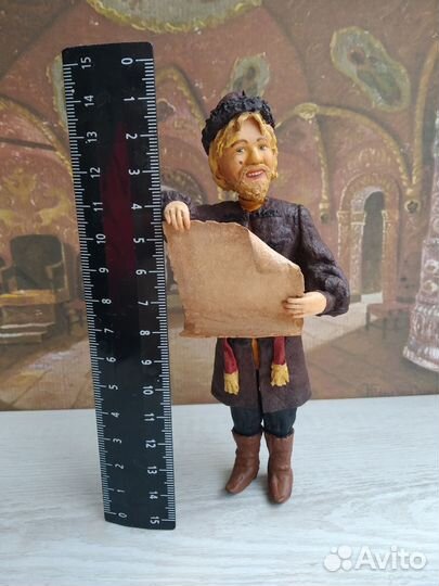Ватная интерьерная игрушка
