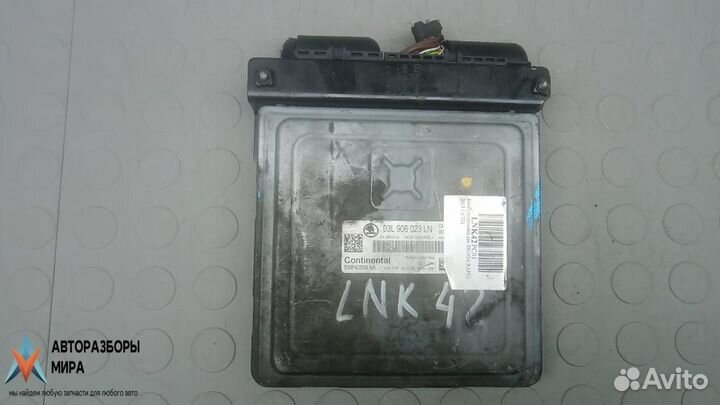 Блок управления двигателем Skoda Rapid 2013