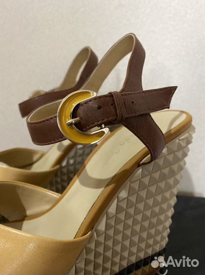 Босоножки кожаные Paolo Conte