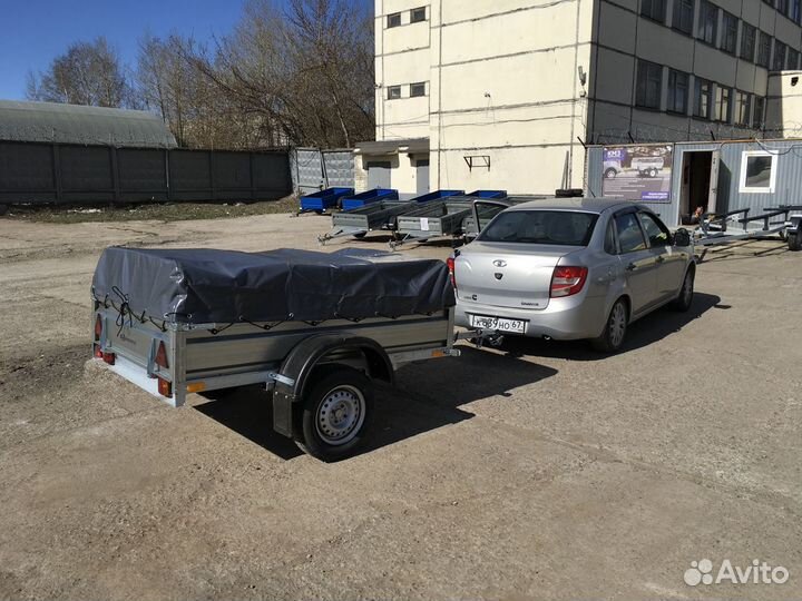 Прицеп 2,0 х 1,25 м оцинкованный