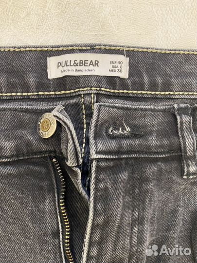 Джинсы pull and bear mom