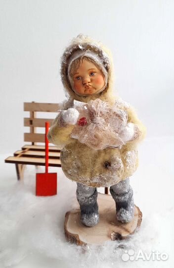 Новогодние игрушки ватные