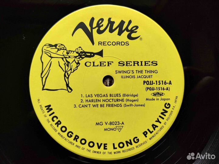 Illinois Jacquet – Swing's The Thing – Japan 1992