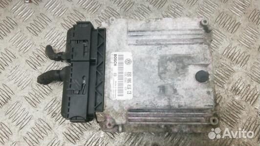 Блок управления двс volkswagen golf 5 (NDN04PC01)