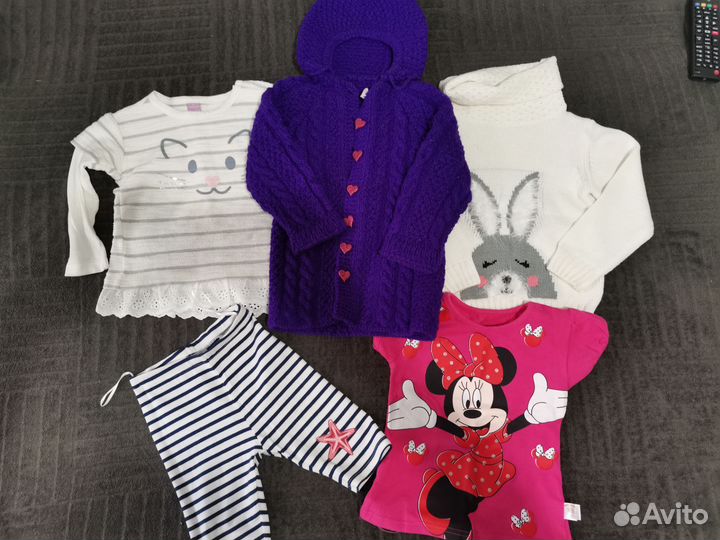 Вещи для девочки 2-3 года (92-98 рост)
