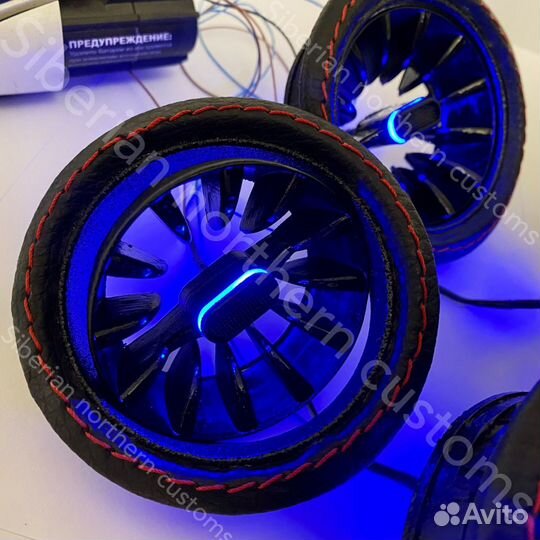 Дефлекторы воздуховодов AMG в коже