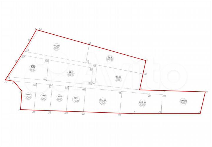 Участок 20 сот. (СНТ, ДНП)