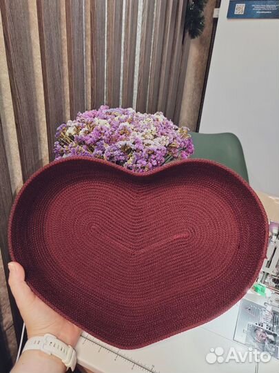 Корзина из шнура