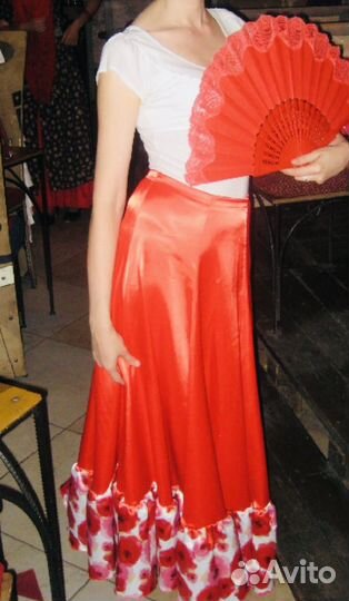 Юбка для фламенко