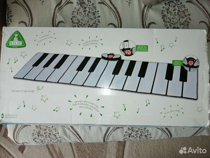 Большое цифровое мягкое пианино