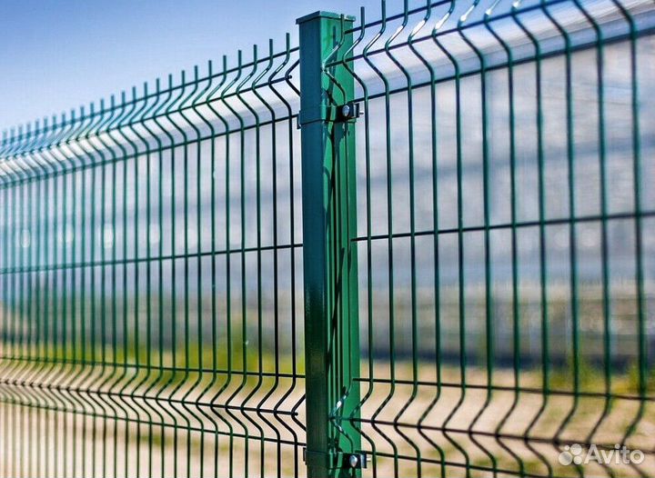 Забор из 3D сетки / гиттер