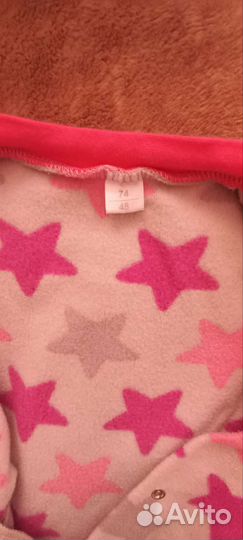 Флисовый комбинезон поддева