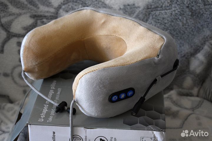 Массажная подушка для шеи,аккумуляторная