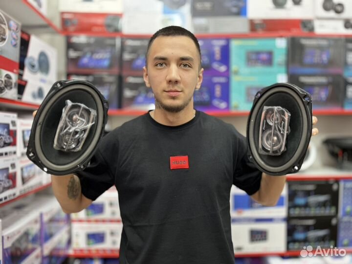 Динамики оваль 6х9 pioneer V3 красавчики арт949