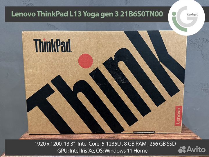 Lenovo ThinkPad L13 Yoga gen 3 21B6S0TN00