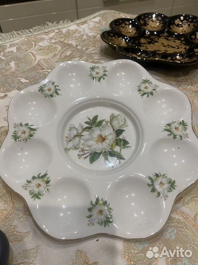 Блюдо подставка для пасхальных яиц