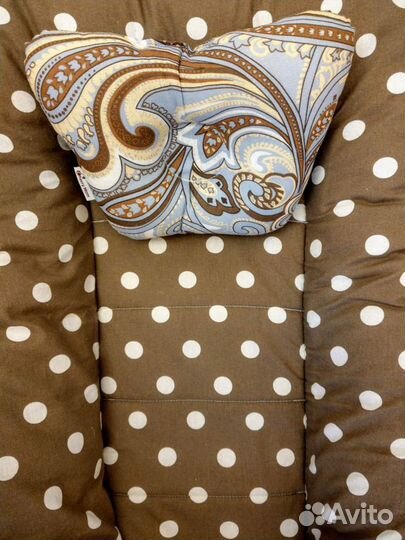 Кокон для младенцев двусторонний с подушкой