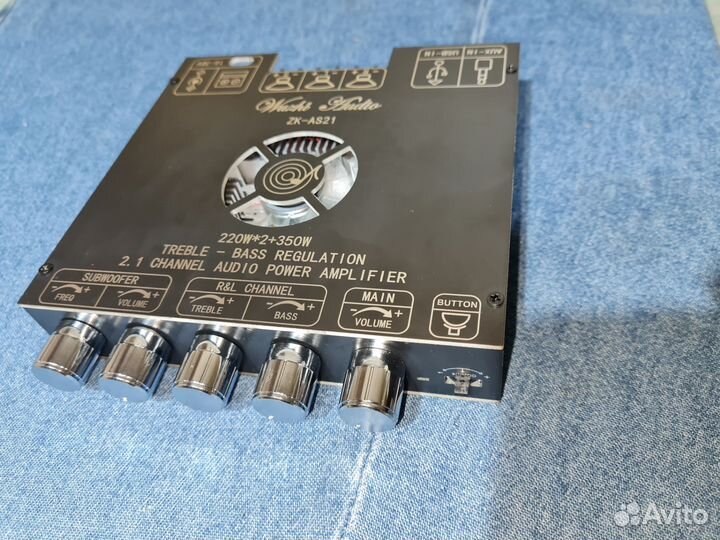 Усилитель Блютуз ZK-AS21 и модули блютуз колонки