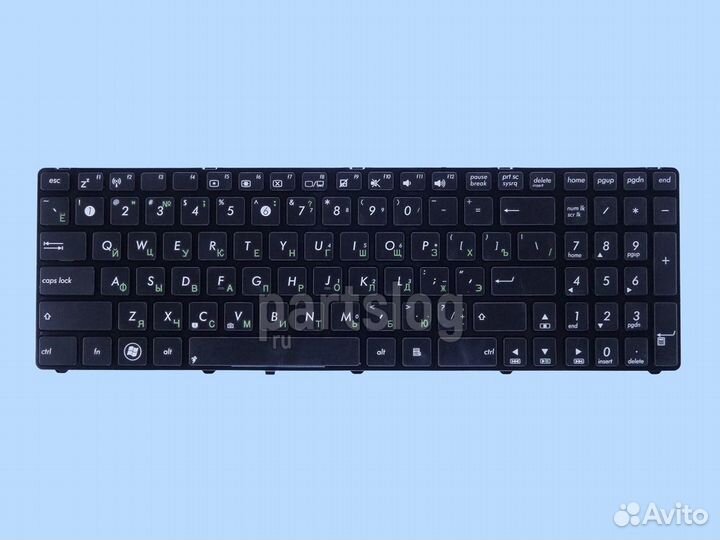 Клавиатура для Asus K50 K60 K70 F52 X5 X70 с рамко