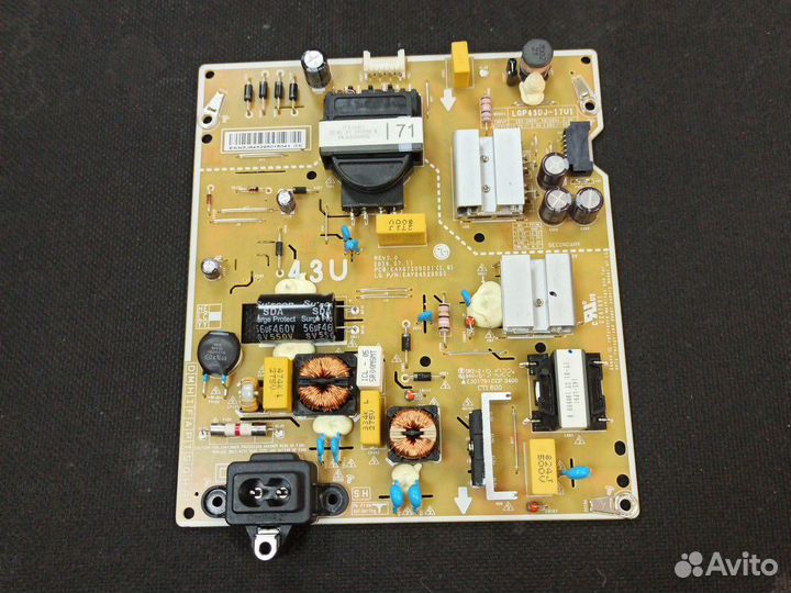 Платы для телевизоров Lg разбор
