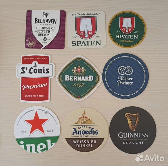 Бирдекели (подставки под пивные бокалы)