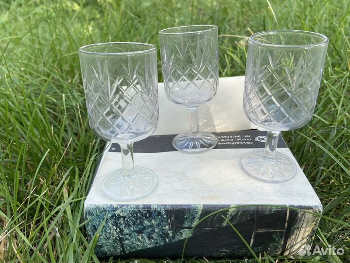 Хрустальные рюмки СССР