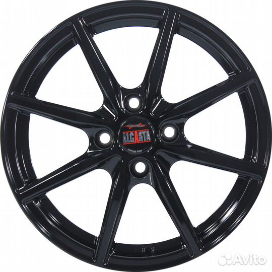 Диск литой alcasta M63 6x15 4x100 ET46 DIA54.1 Bla