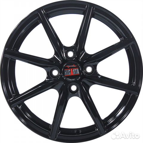 Диск литой alcasta M63 6x15 4x100 ET46 DIA54.1 Bla