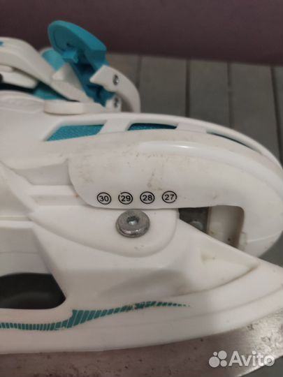 Коньки детские раздвижные 27 30