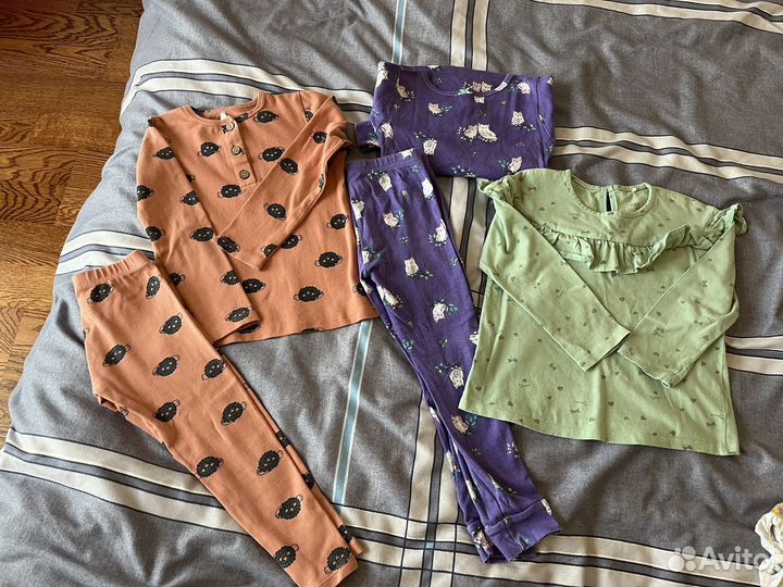 Пакет одежды на девочку 98 104