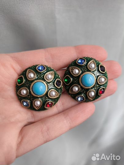 Серьги Trifari