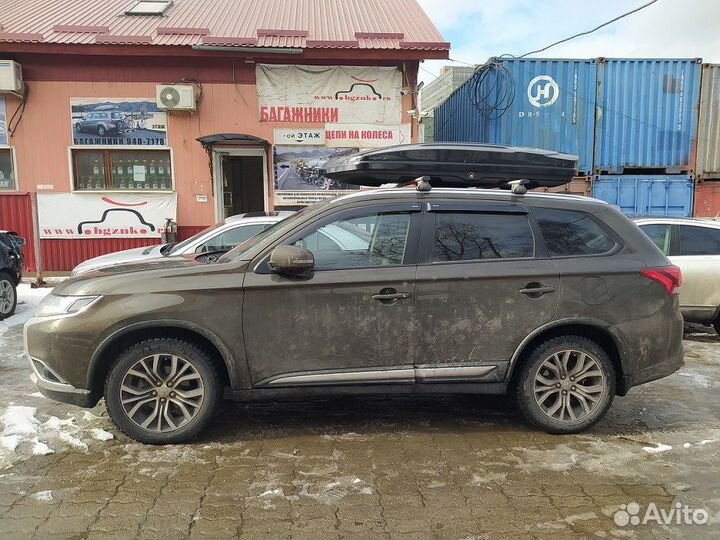 Бокс на крышу Sotra blizzard 440л черный глянец