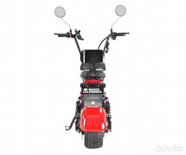 Электроскутер white siberia mini R 1200W