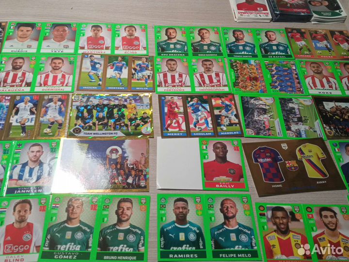 Наклейки панини fifa365 19-20