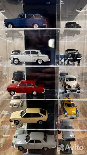 Авто легенды СССР 1:43 от Deagostini 42шт