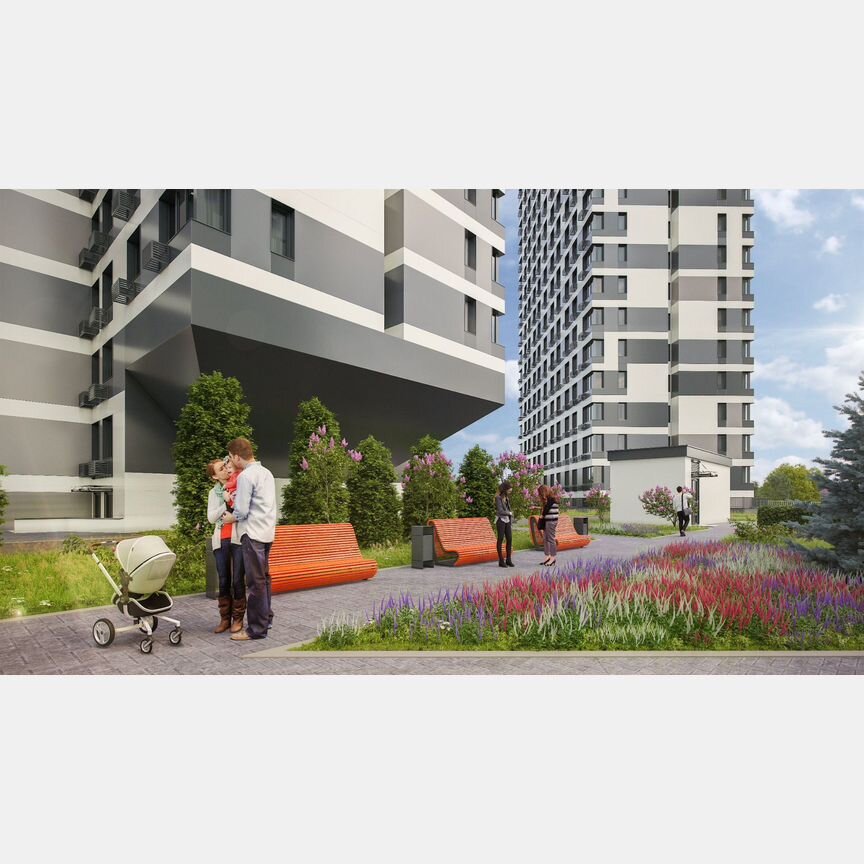 Апартаменты-студия, 23,5 м², 12/21 эт.