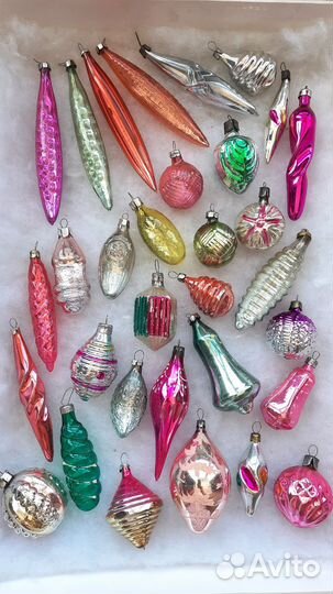 Елочные игрушки СССР